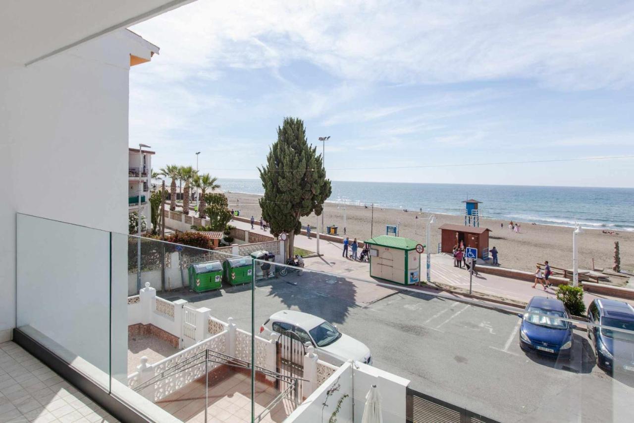 リンコン・デ・ラ・ビクトリア Rincon Del Mar Watch Waves Roll In From The Lavenderfringed Balconyヴィラ エクステリア 写真